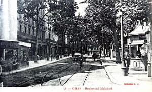 Oran - Boulevard Malakoff - Vue prise de la Place Kleber